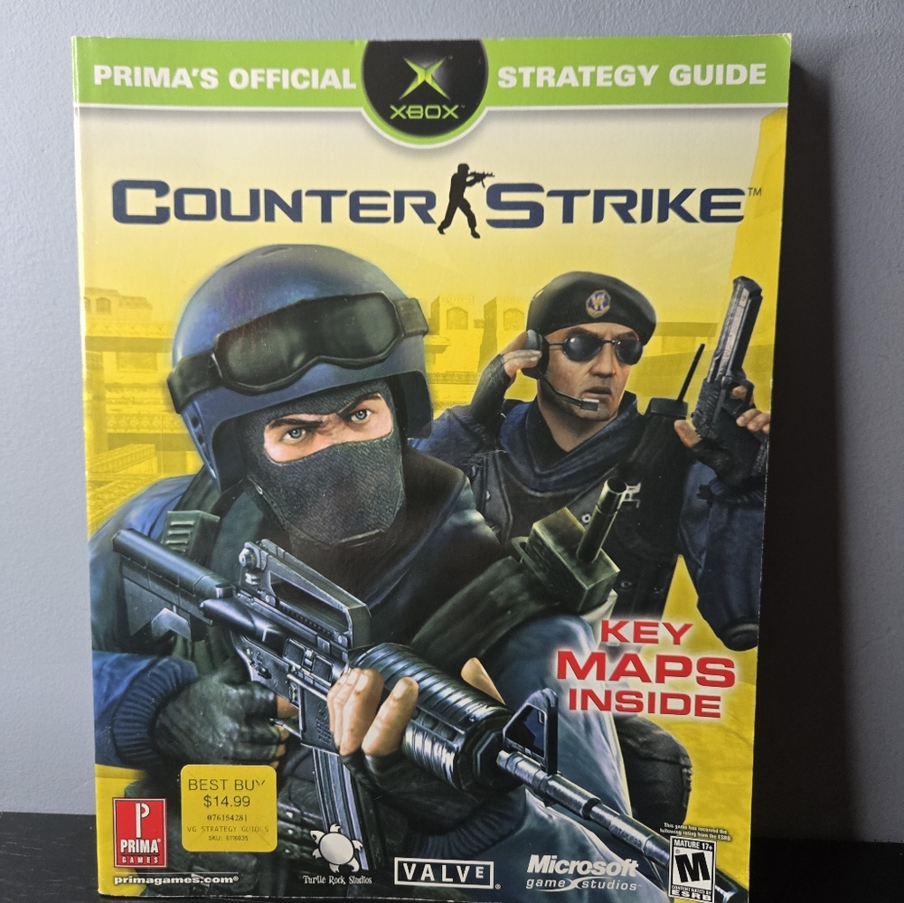XBOX  PRIMAS OFFICIAL STRATEGY GUIDE (COUNTER STRIKE)
